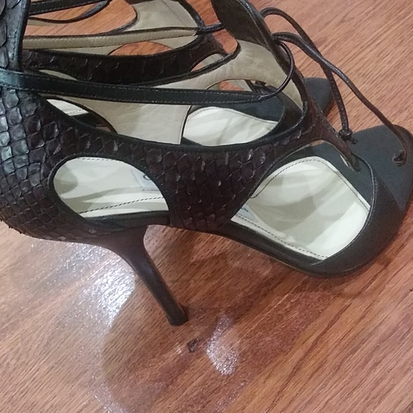 Camilla Skovgaard (London) snake skin heels - Picture 9 of 9